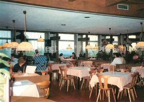 AK / Ansichtskarte Wegscheid_Niederbayern Landhotel Rosenberger Speisesaal Wegscheid Niederbayern