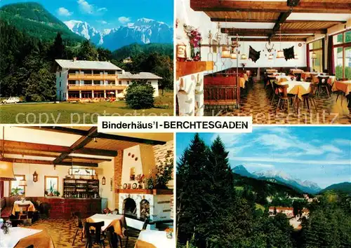 AK / Ansichtskarte Berchtesgaden Binderhaeusl Pension Berchtesgaden