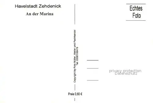 AK / Ansichtskarte Zehdenick An der Marina Zehdenick