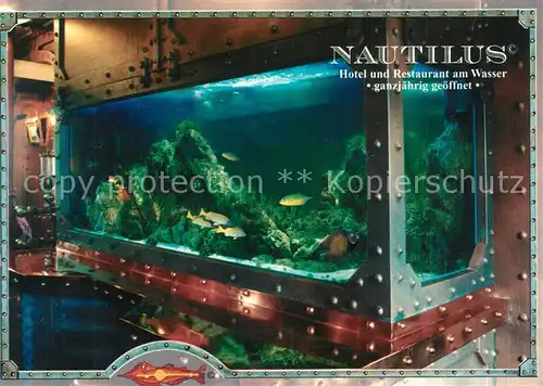 AK / Ansichtskarte Neukamp Hotel Restaurant Nautilus Aquarium Neukamp