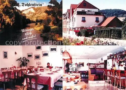 AK / Ansichtskarte Kahla_Thueringen Restaurant Dohlenstein Kahla_Thueringen