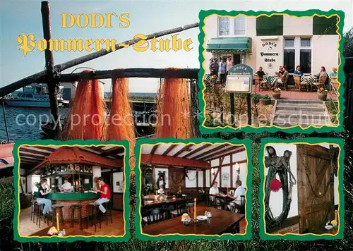 AK / Ansichtskarte Heringsdorf_Ostseebad_Usedom Dodis Pommernstube Restaurant Heringsdorf_Ostseebad