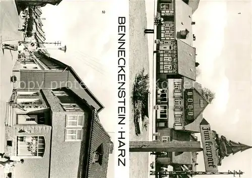 AK / Ansichtskarte Benneckenstein_Harz Am roten Platz Oberstadt Benneckenstein_Harz