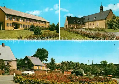 AK / Ansichtskarte Coschuetz Oberschule Kulturhaus Thomas Muentzer  Coschuetz