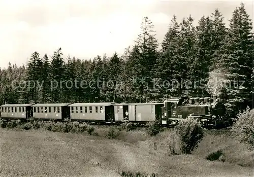 AK / Ansichtskarte Neudorf_Annaberg Dampflok Kleinbahn Neudorf Annaberg