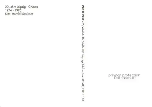 AK / Ansichtskarte Gruenau_Leipzig  Gruenau_Leipzig