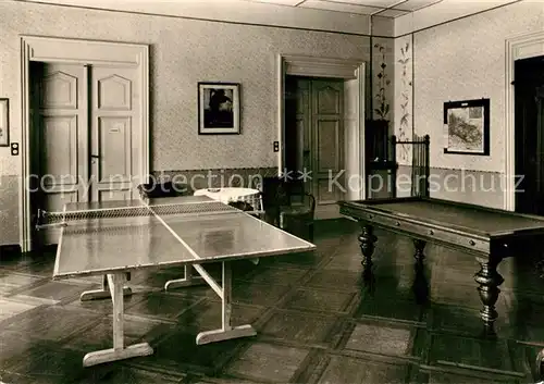 AK / Ansichtskarte Morungen Schloss Genesungsheim Otto Schlag Spielzimmer Morungen