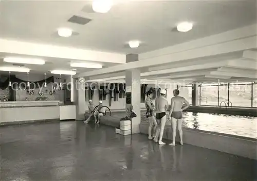 AK / Ansichtskarte Oberhof_Thueringen Interhotel Panorama Schwimmhalle Oberhof Thueringen