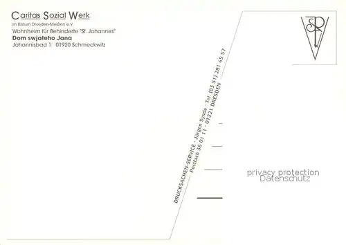 AK / Ansichtskarte Schmeckwitz Wohnheim St. Johannes Caritas Sozialwerk Schmeckwitz