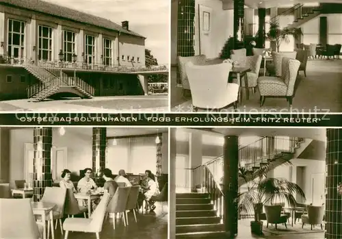 AK / Ansichtskarte Boltenhagen_Ostseebad Erholungsheim Fritz Reuter Boltenhagen_Ostseebad