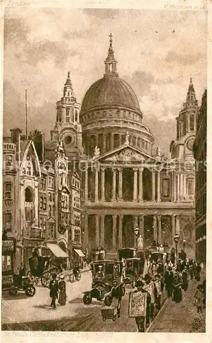 AK / Ansichtskarte Verlag_Tucks St. Paul s Cathedral London  