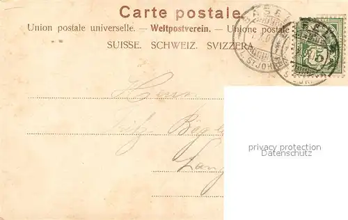 AK / Ansichtskarte Basel_BS Spalentor Kinderwagen  Basel_BS