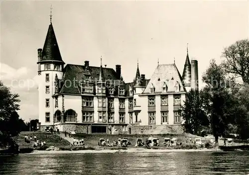 AK / Ansichtskarte Klink_Waren Schloss Klink Klink Waren