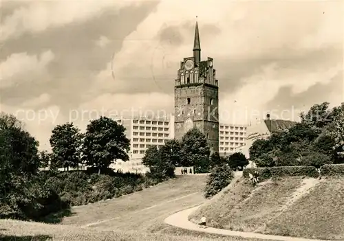 AK / Ansichtskarte Rostock_Mecklenburg Vorpommern Kroepeliner Tor Rostock