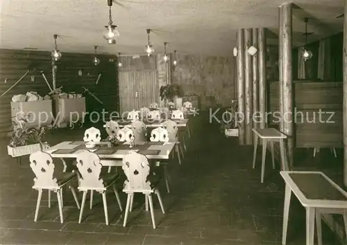 AK / Ansichtskarte Oberhof_Thueringen Restaurant Bergkristall Oberhof Thueringen