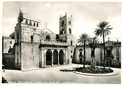 AK / Ansichtskarte Monreale Cattedrale Piazza Gugielmo il Normanno Monreale