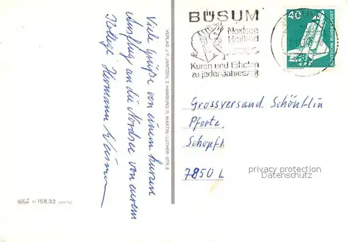 AK / Ansichtskarte Buesum_Nordseebad Strand Fischkutter Leuchtturm Badespass Buesum_Nordseebad