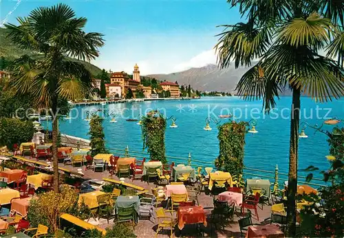 AK / Ansichtskarte Gardone_Riviera Lago di Garda Terrasse Gardone Riviera