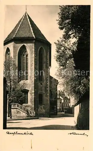 AK / Ansichtskarte Lindenberg_Allgaeu Barfuesserkirche Lindenberg Allgaeu