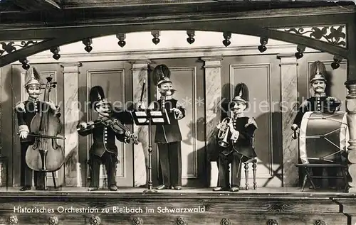 AK / Ansichtskarte Bleibach Historisches Orchestrian Gasthof Pension zur Sonne Bleibach