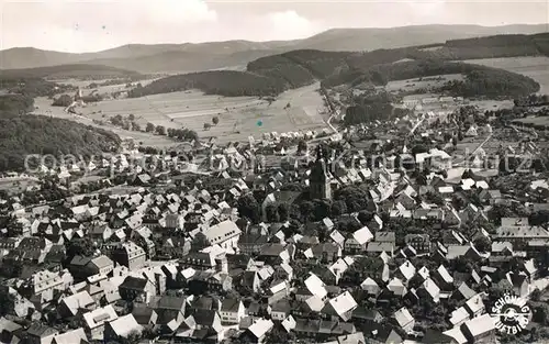 AK / Ansichtskarte Brilon Fliegeraufnahme Brilon