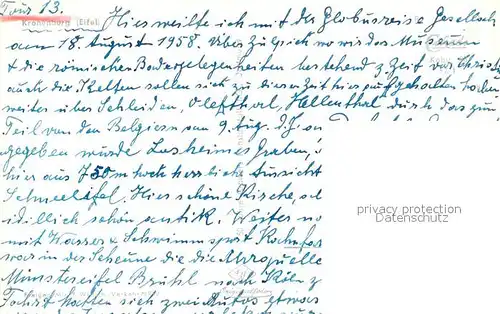 AK / Ansichtskarte Kronenburg_Eifel Fliegeraufnahme Kronenburg Eifel