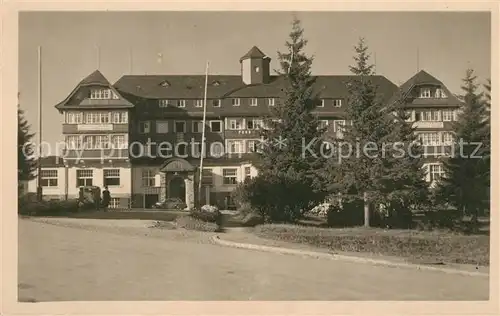 AK / Ansichtskarte Oberwiesenthal_Erzgebirge FDGB Ferienheim Oberwiesenthal Erzgebirge