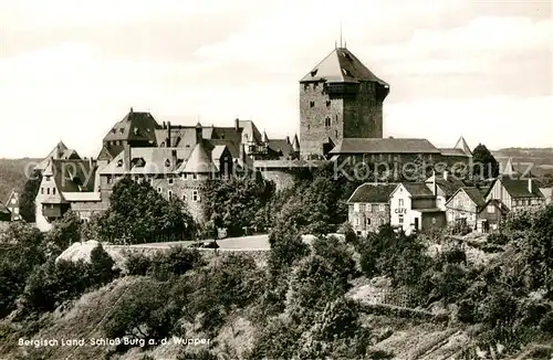 AK / Ansichtskarte Burg_Wupper Schloss Bergisches Land Burg Wupper