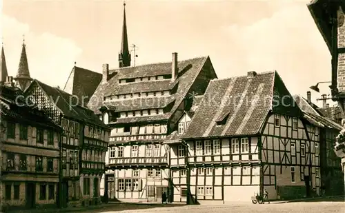 AK / Ansichtskarte Halberstadt Am Kulke Altstadt Fachwerkhaeuser Halberstadt