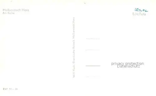 AK / Ansichtskarte Halberstadt Am Kulke Altstadt Fachwerkhaeuser Halberstadt