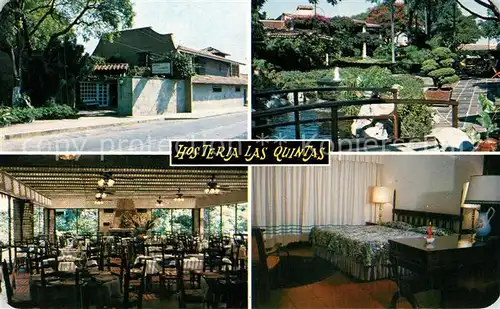 AK / Ansichtskarte Cuernavaca Hosteria Las Quintas Restaurante Jardin Cuernavaca