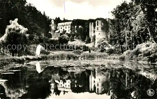 AK / Ansichtskarte Beaufort_Befort_Luxembourg Chateau Petite Suisse Luxembourgeoise Schloss Wasserspiegelung Beaufort_Befort