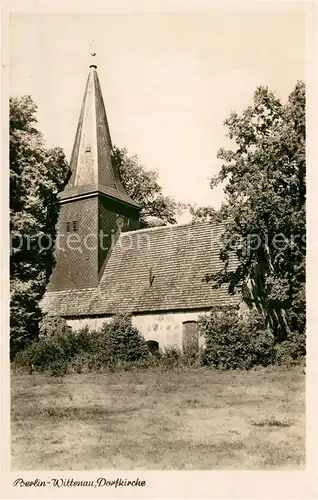 AK / Ansichtskarte Wittenau Dorfkirche Wittenau