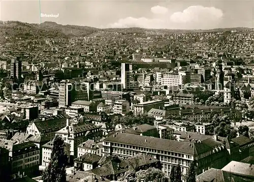 AK / Ansichtskarte Stuttgart Stadtpanorama mit Blickzum Birkenkopf Stuttgart