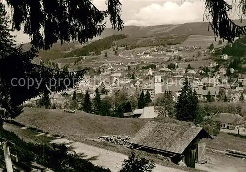 AK / Ansichtskarte Lenzkirch Panorama Heilklimatischer Jahreskurort Schwarzwald Lenzkirch