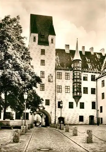 AK / Ansichtskarte Muenchen Alter Hof Muenchen