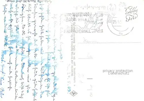 AK / Ansichtskarte Bad_Reichenhall Gesamtansicht mit Alpenpanorama Fliegeraufnahme Bad_Reichenhall