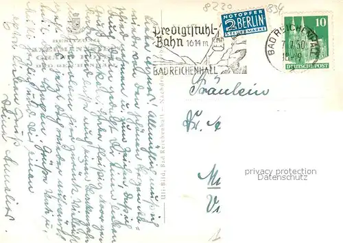 AK / Ansichtskarte Bad_Reichenhall Axelmannstein Grand Hotel Bad_Reichenhall