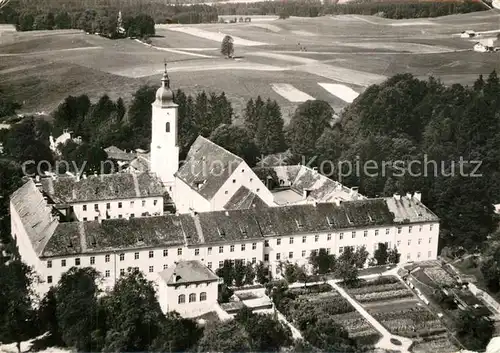 AK / Ansichtskarte Dietramszell Schloss und Kloster Fliegeraufnahme Dietramszell