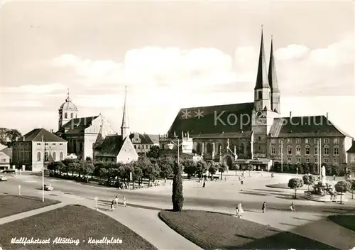 AK / Ansichtskarte Altoetting Kapellplatz Wallfahrtsort Kirche Altoetting