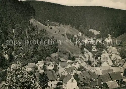 AK / Ansichtskarte Wildemann Blick ins Tal auf den Ort Wildemann