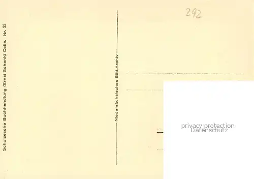 AK / Ansichtskarte Celle_Niedersachsen Stadtkirche Sakristei Celle_Niedersachsen