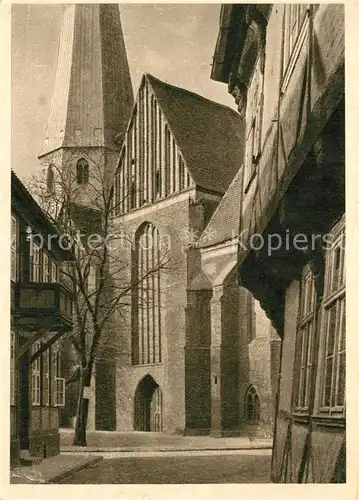 AK / Ansichtskarte Salzwedel Motiv mit Marienkirche Salzwedel