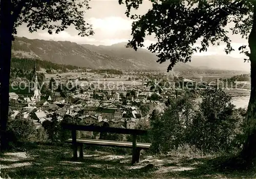 AK / Ansichtskarte Bad_Toelz Panorama Blick vom Kalvarienberg Bad_Toelz