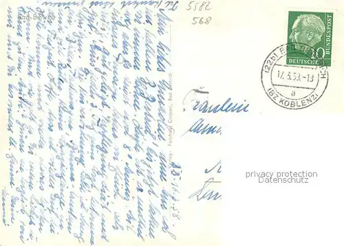 AK / Ansichtskarte Bad_Bertrich Panorama Blick ins Tal auf den Ort Bad_Bertrich