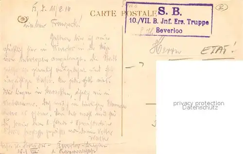 AK / Ansichtskarte Camp_de_Beverloo Post Camp_De_Beverloo