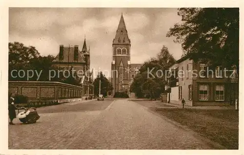 AK / Ansichtskarte Leopoldsburg Post und Kirche Leopoldsburg
