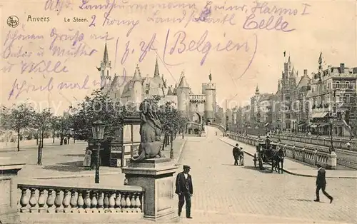 AK / Ansichtskarte Anvers_Antwerpen Le Steen Anvers Antwerpen