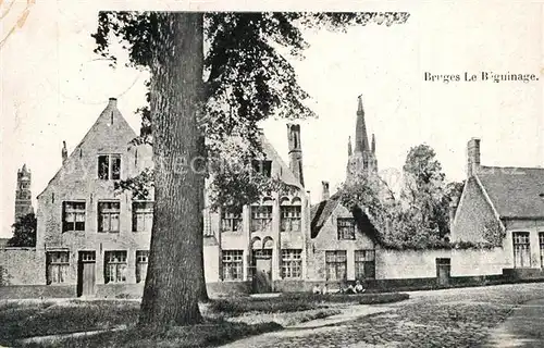 AK / Ansichtskarte Bruegge_West Vlaanderen Le Beguinage Bruegge_West Vlaanderen