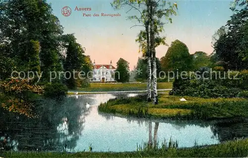 AK / Ansichtskarte Anvers_Antwerpen Parc des Rossignoles Anvers Antwerpen